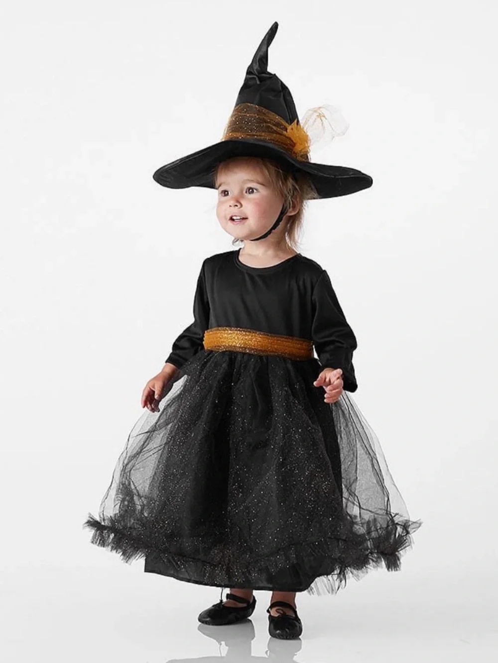 Pottery Barn Kids Baby Witch Tutu Halloween Costume